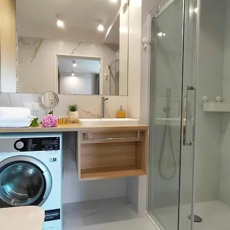 Apartment Cicha Przystan Whiteblue Sauna&fitness&parking
