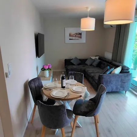 Apartment Cicha Przystan Whiteblue Sauna&fitness&parking