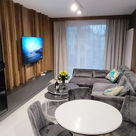 Apartment Cicha Przystan Whiteblue Sauna&fitness&parking